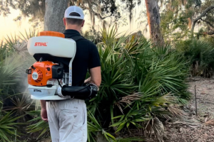 Mosquito backpack spray